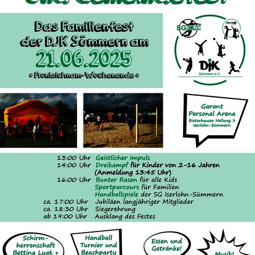 Zu unserem 100-jährigen Bestehen, laden wir Euch alle zu einem bunten, sportlichen und geselligen Tag...